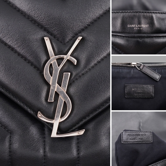 CF46 💟 Yves Saint Laurent Quilted Leather LouLou Bag - Picture 9 of 16